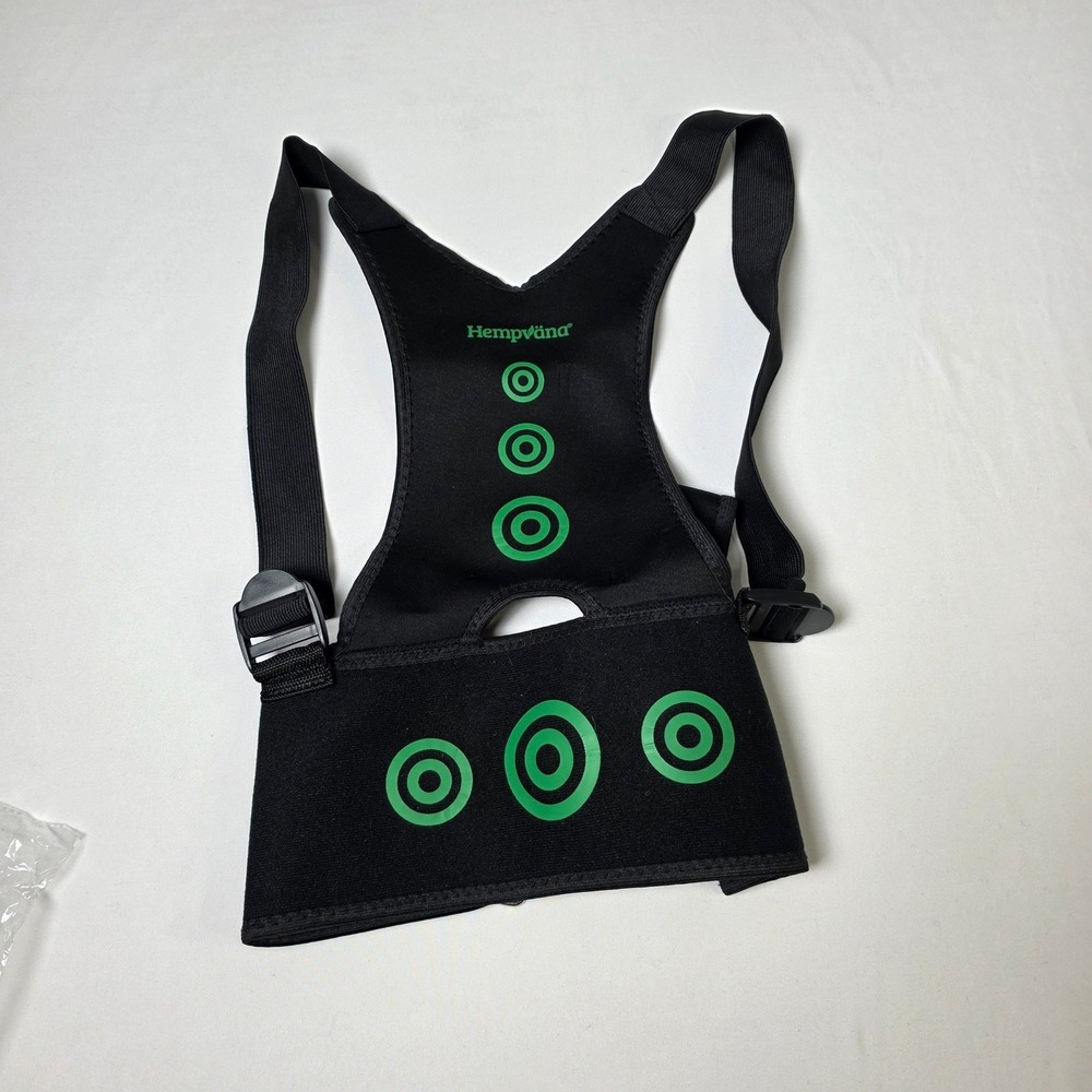 Hempvana Arrow Posture-Fully Adjustable Posture Support Adult (S/M)